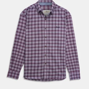 CASUAL SHIRT BURGANDY