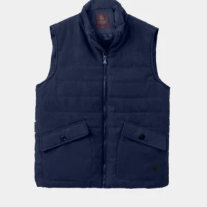 SUEDE JACKET NAVY